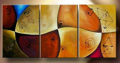 Dafen Oil Painting on canvas abstract -set131
